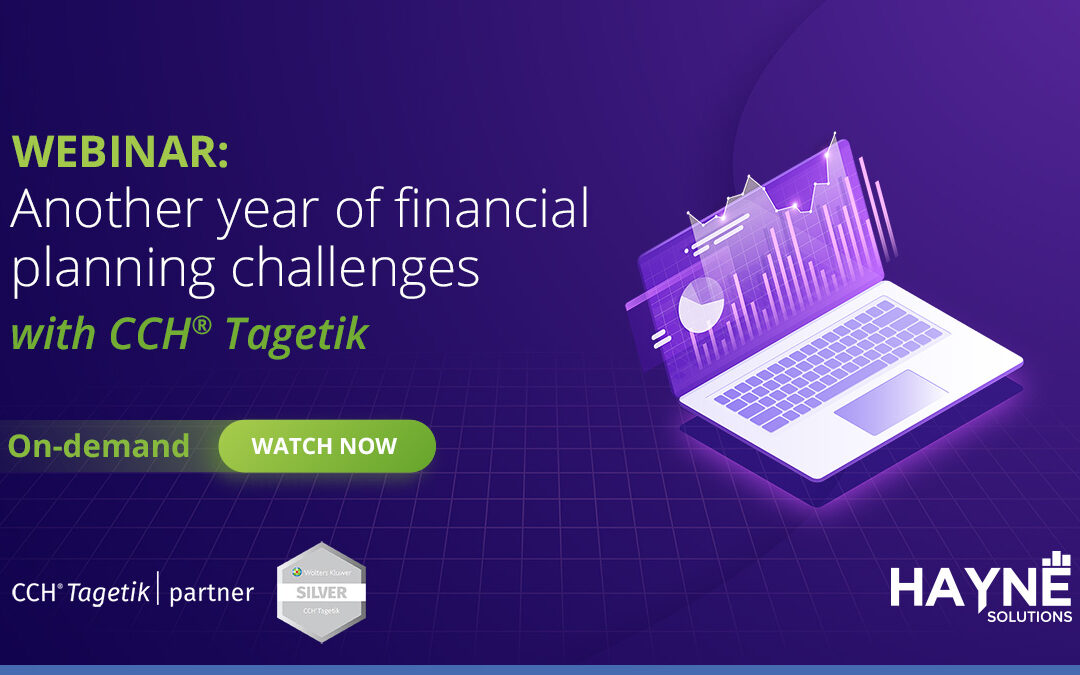 On Demand WEBINAR: Another year of Financial Planning challenges