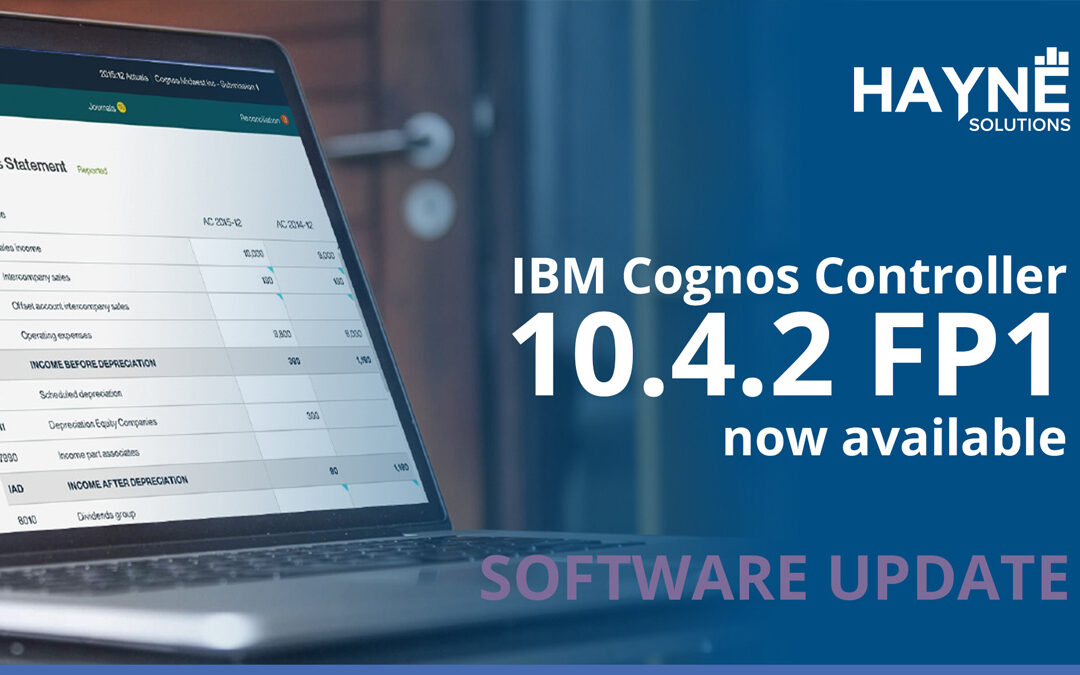 Introducing IBM Cognos Controller 10.4.2 FP1