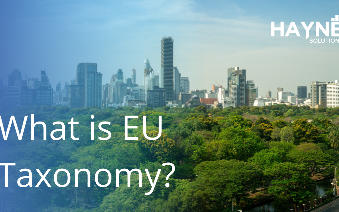 What is EU Taxonomy?