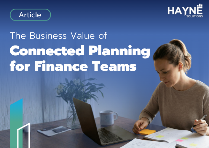 The Business Value of Connected Planning for Finance Teams