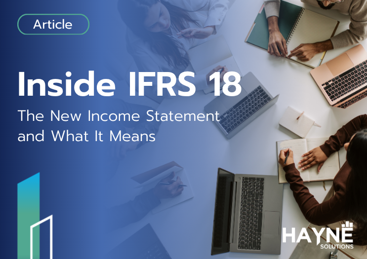 Inside IFRS 18 – The New Income Statement and What It Means