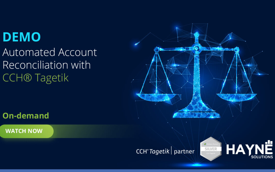 DEMO: Automated Account Reconciliation with CCH® Tagetik