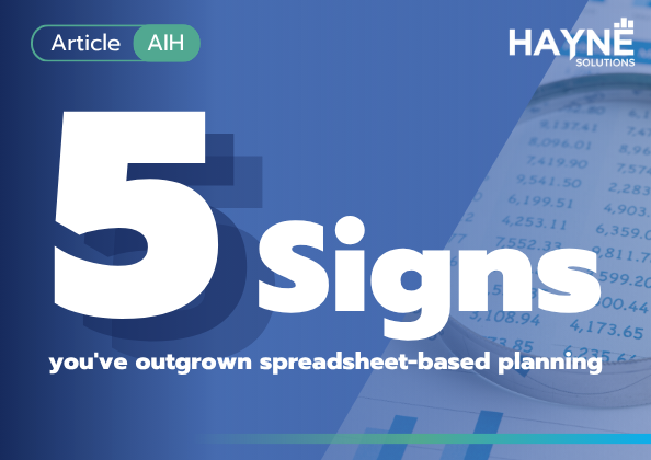 Is Excel Holding Your Planning Process Back?
