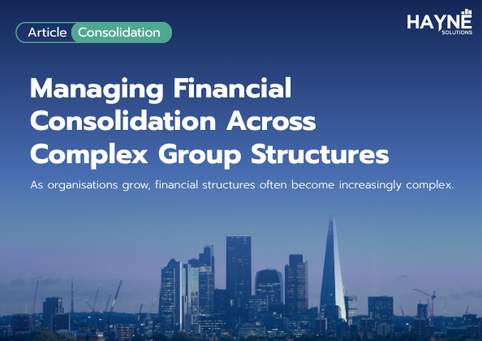 Managing Financial Consolidation Across Complex Group Structures