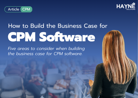 How to Build the Business Case for CPM Software