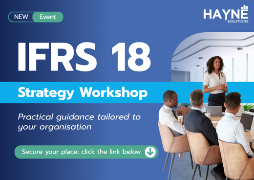 IFRS 18 Strategy Workshop – Your Priorities and Next Steps